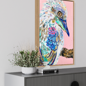 Annabelle the Kooka - Clare O'Hara Australian Contemporary Artist - Art to Make You Smile