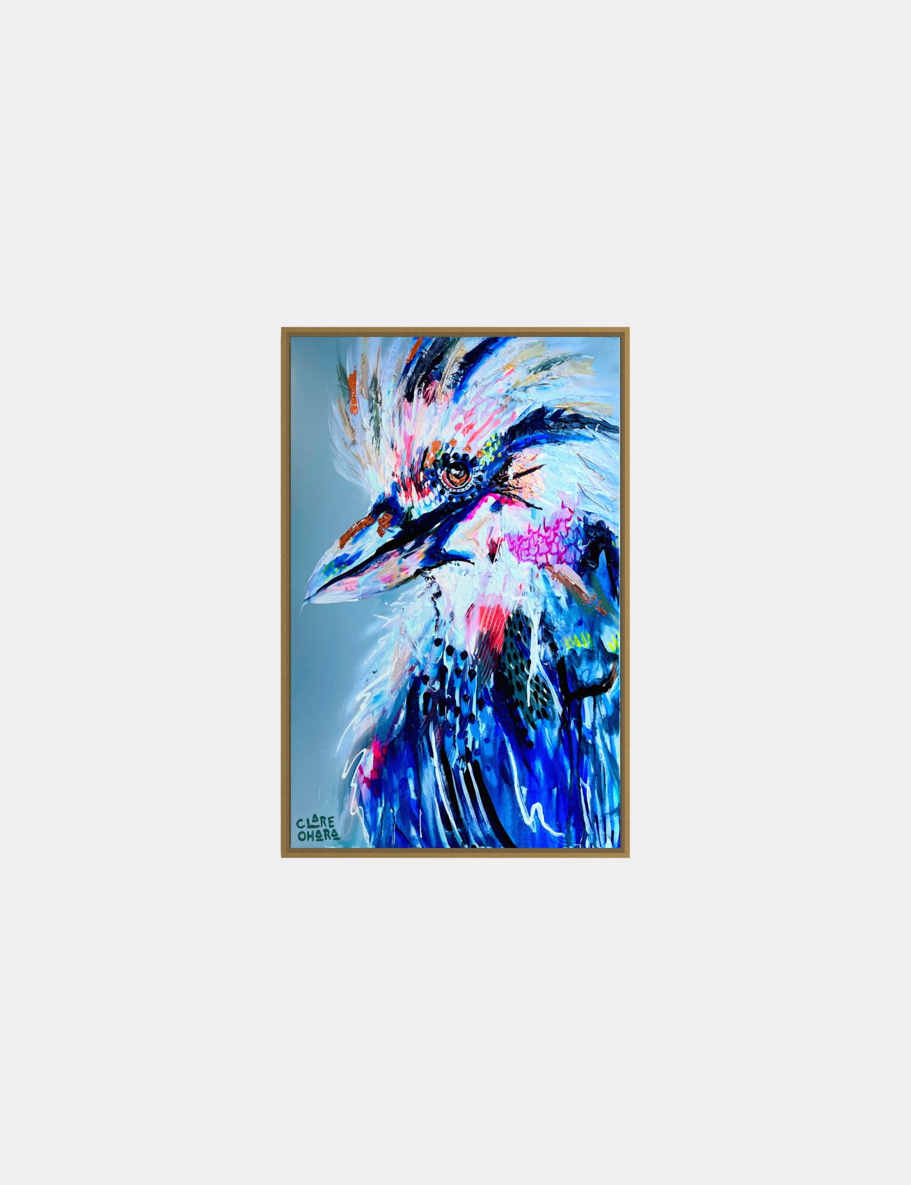 Kip the Kooka- Original -Clare O'Hara Australian Contemporary Artist - Art to Make You Smile