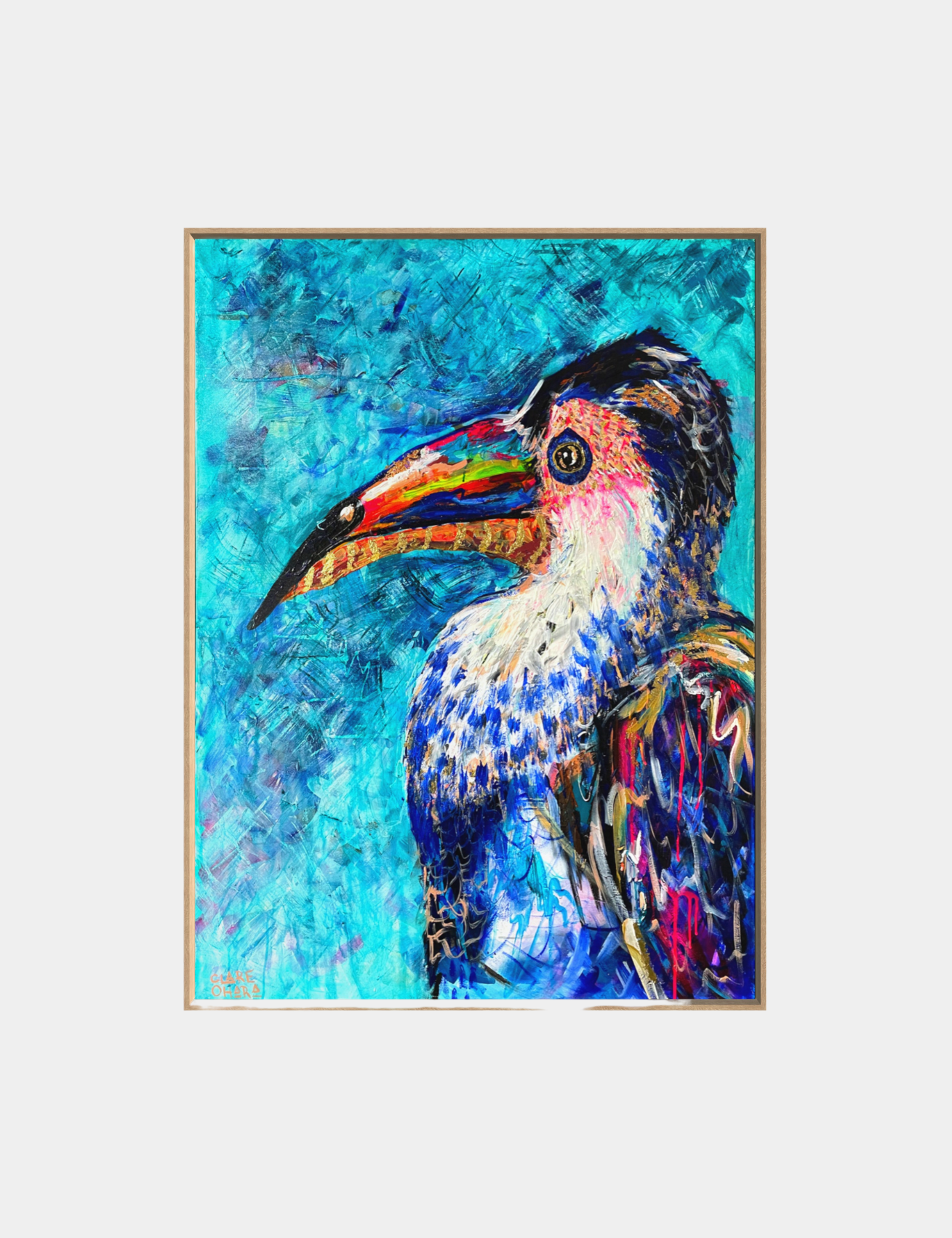 Tucker The Toucan - Clare O'Hara Australian Contemporary Artist - Art to Make You Smile