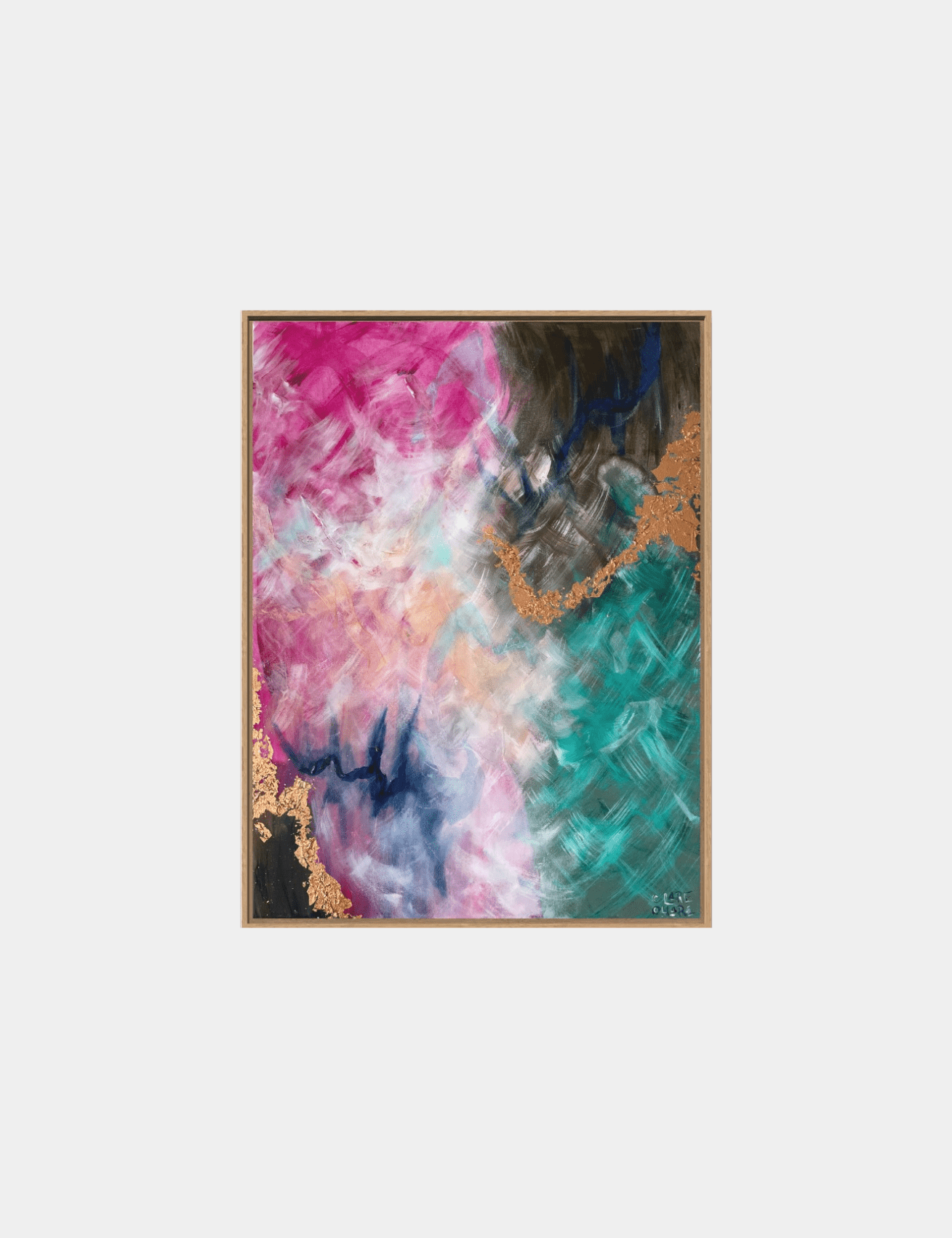 Gold In The Cracks - Clare O'Hara Australian Contemporary Artist - Art to Make You Smile