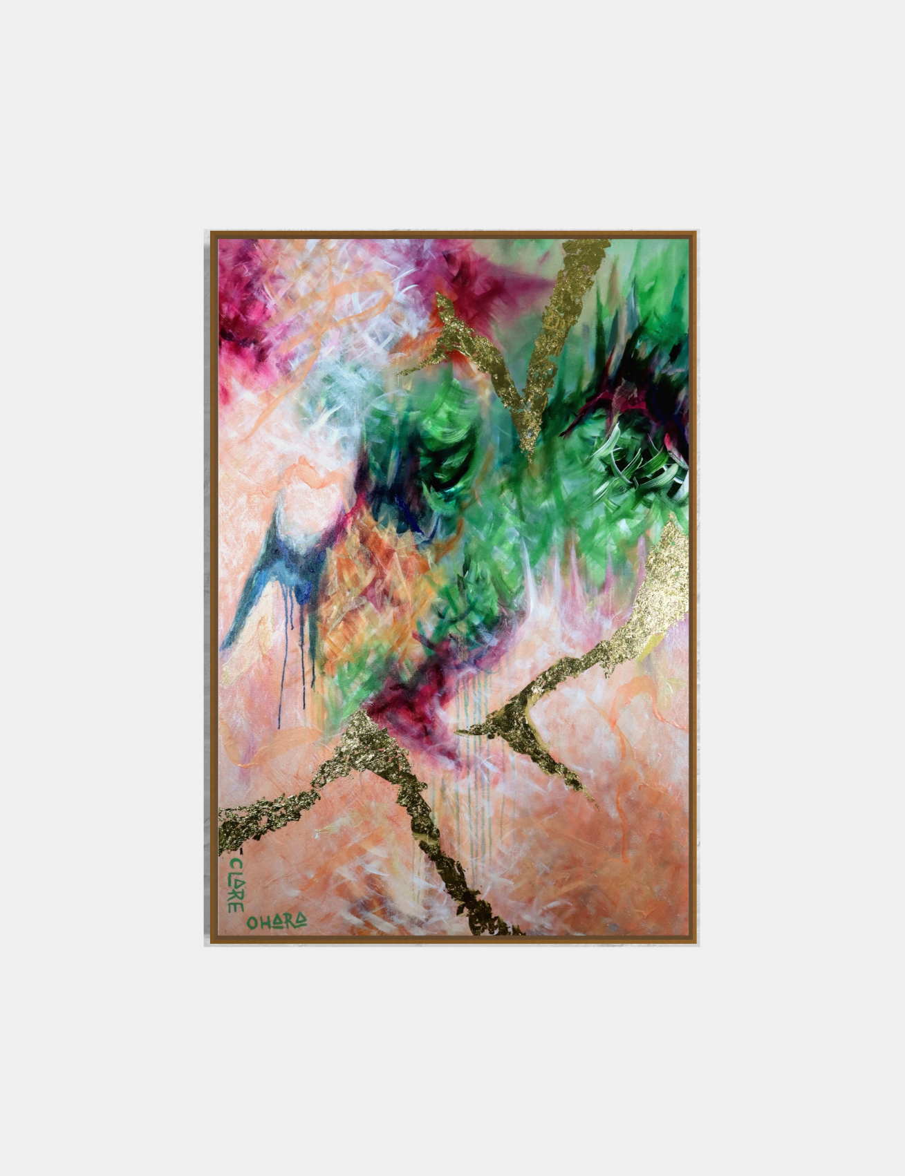 Lucky Strike - Original -Clare O'Hara Australian Contemporary Artist - Art to Make You Smile