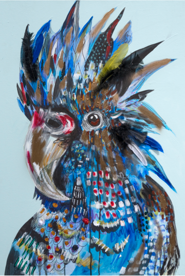 Bluey the Cockatoo - Paper Print