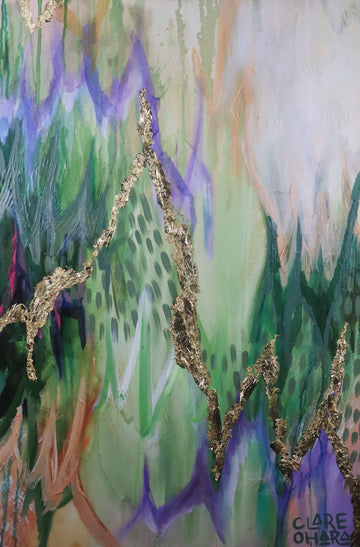 GLOWING IN HAPPINESS