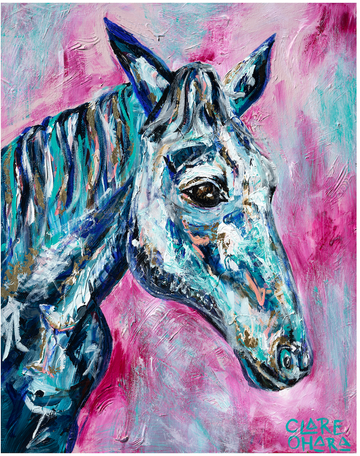Hattie the Hose - Canvas Print