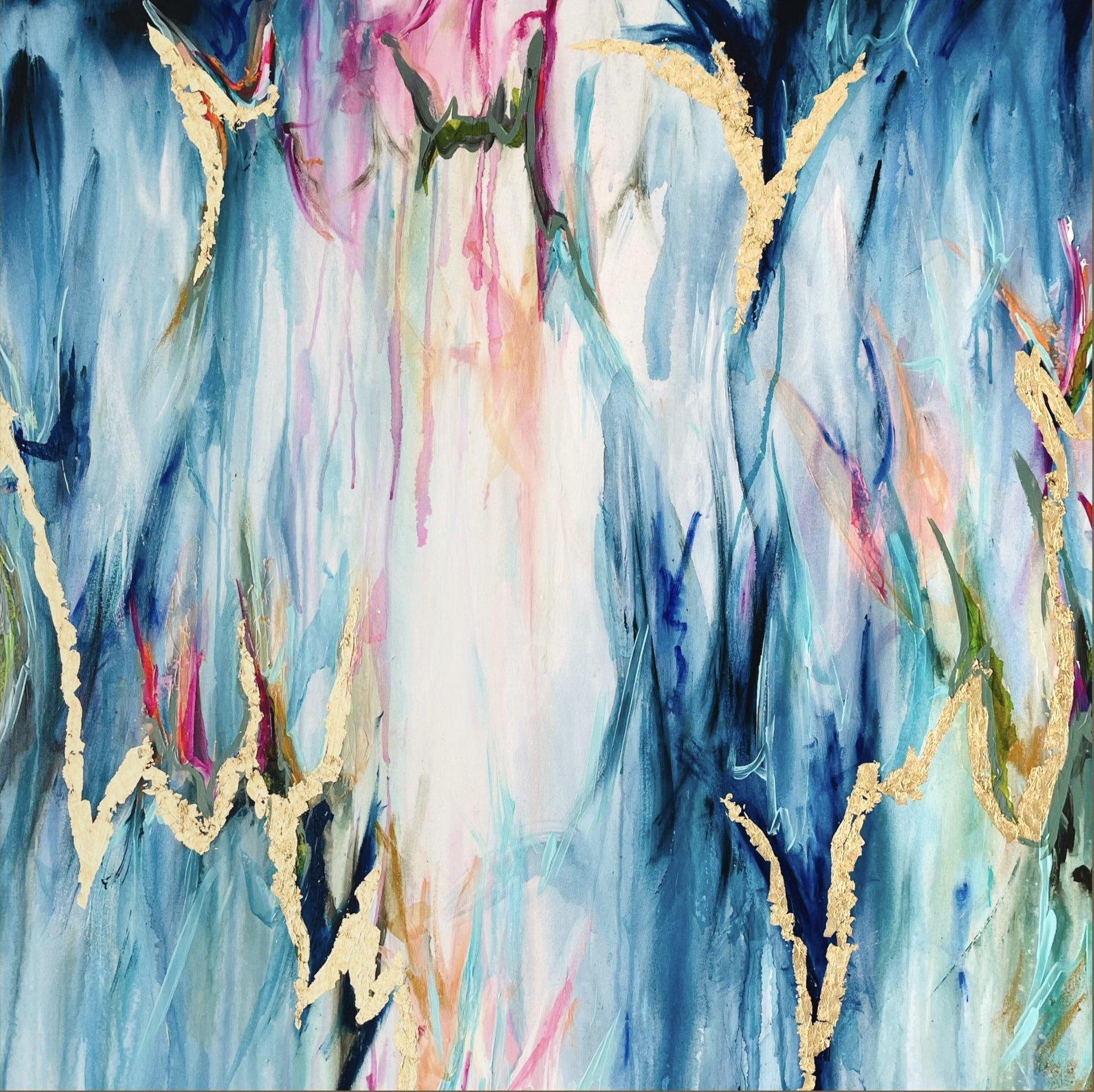 Europhoric - Original -Clare O'Hara Australian Contemporary Artist - Art to Make You Smile