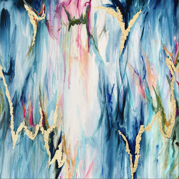 Europhoric - Original -Clare O'Hara Australian Contemporary Artist - Art to Make You Smile