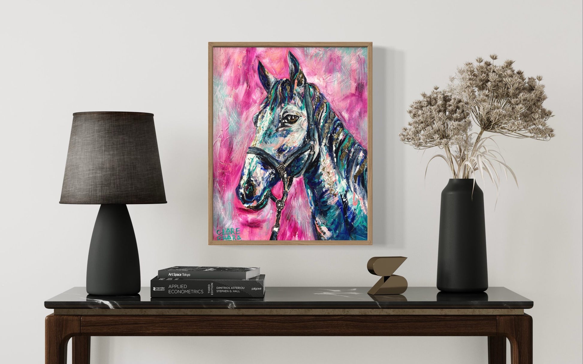 Hayley The Horse - Original -Clare O'Hara Australian Contemporary Artist - Art to Make You Smile