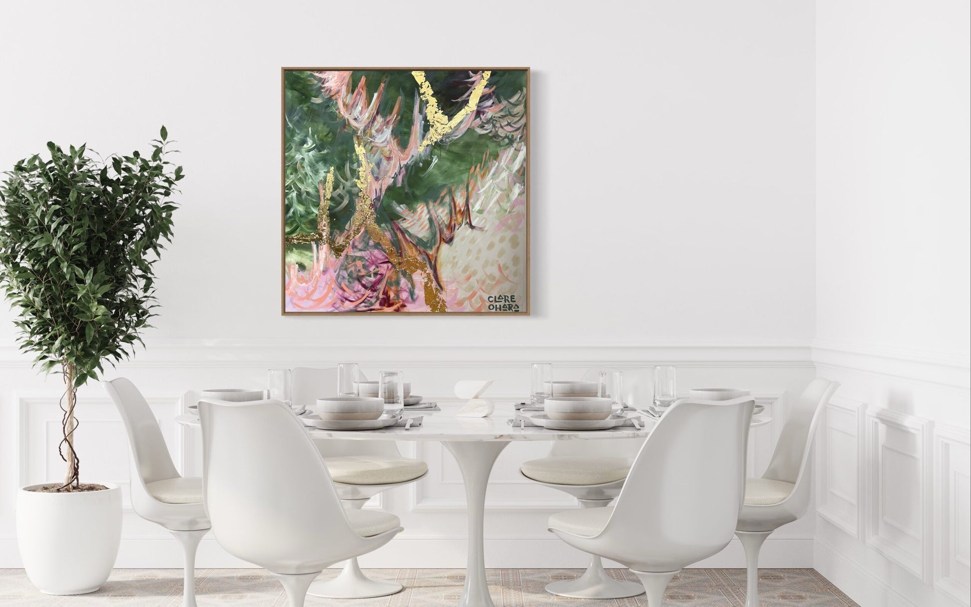 Good Vibes - Original -Clare O'Hara Australian Contemporary Artist - Art to Make You Smile