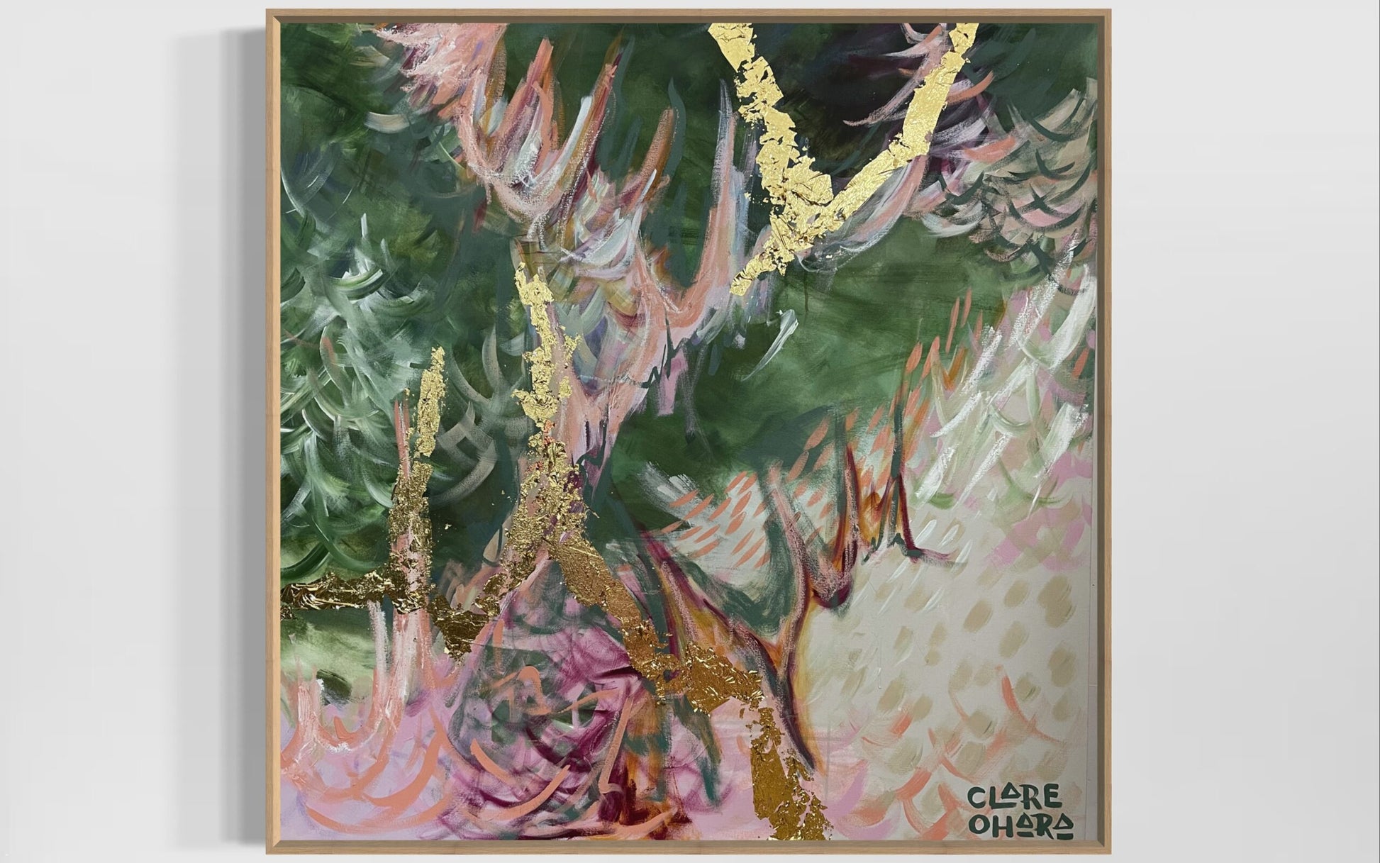 Good Vibes - Original -Clare O'Hara Australian Contemporary Artist - Art to Make You Smile