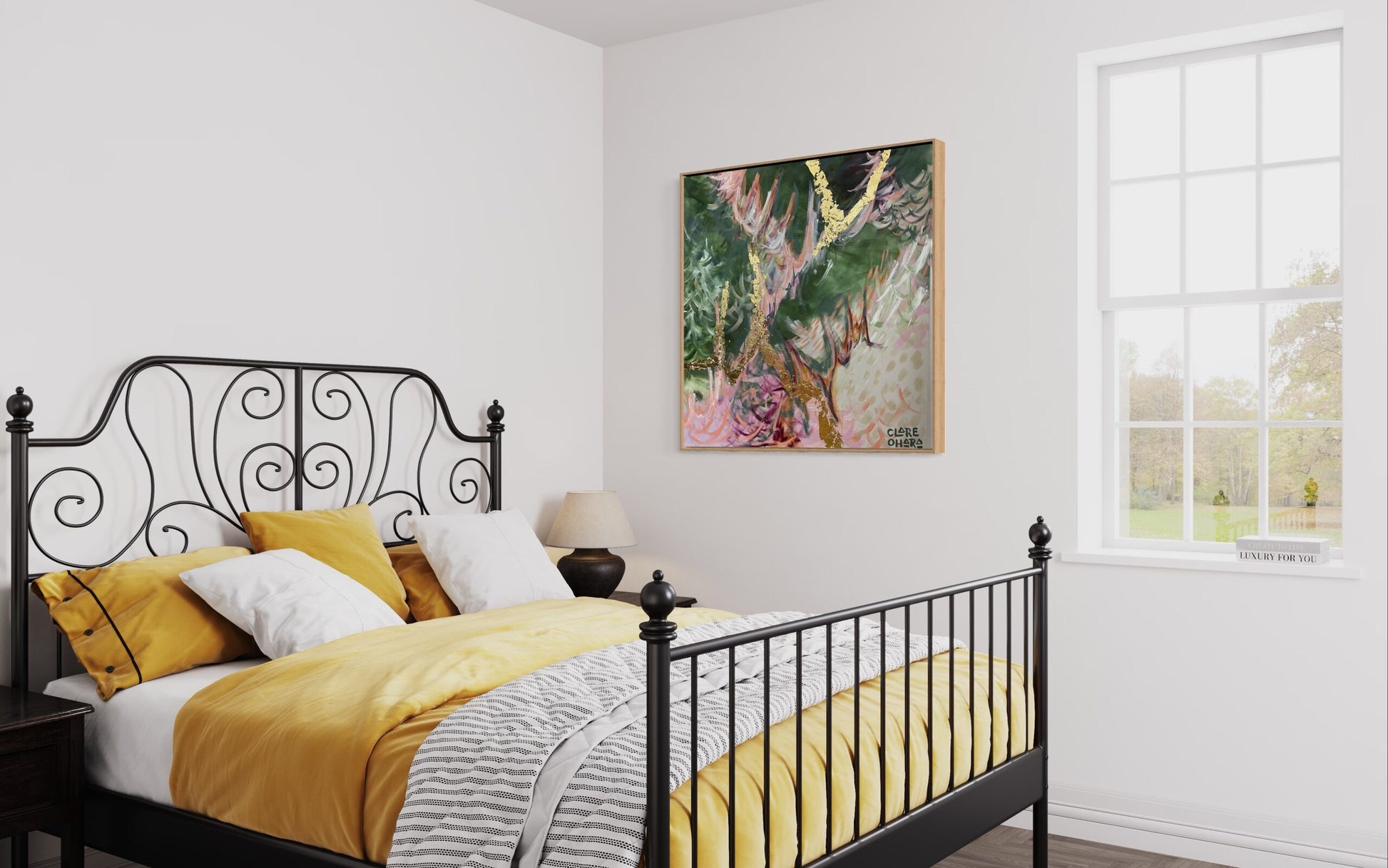 Good Vibes - Original -Clare O'Hara Australian Contemporary Artist - Art to Make You Smile