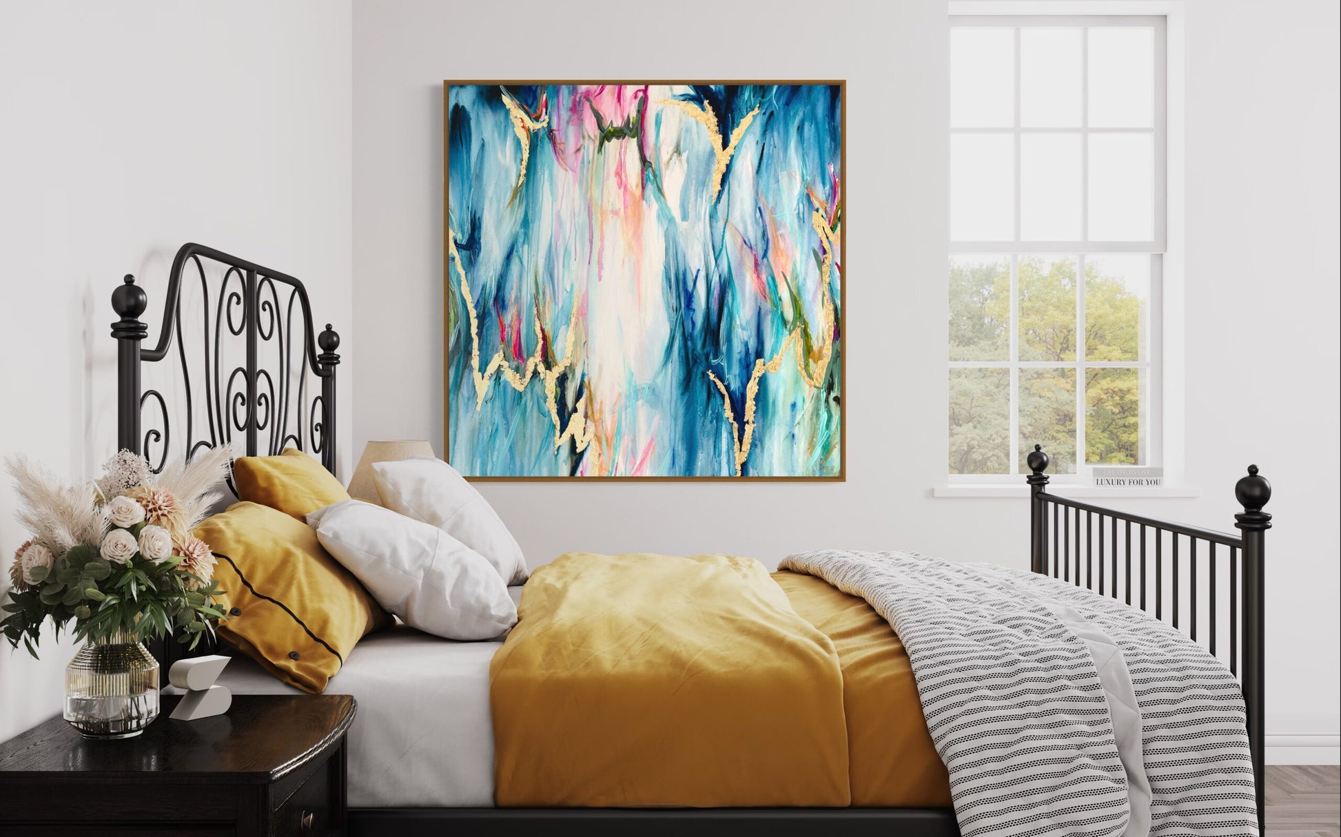 Europhoric - Original -Clare O'Hara Australian Contemporary Artist - Art to Make You Smile