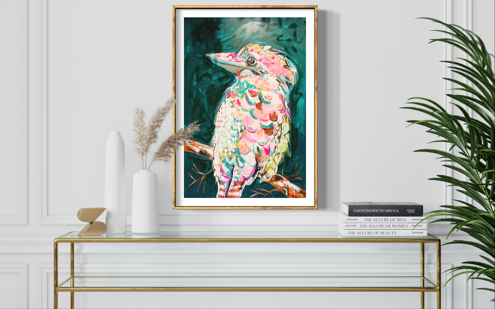 Nadine The Kookaburra - Clare O'Hara Artist - Art That Makes You Smile