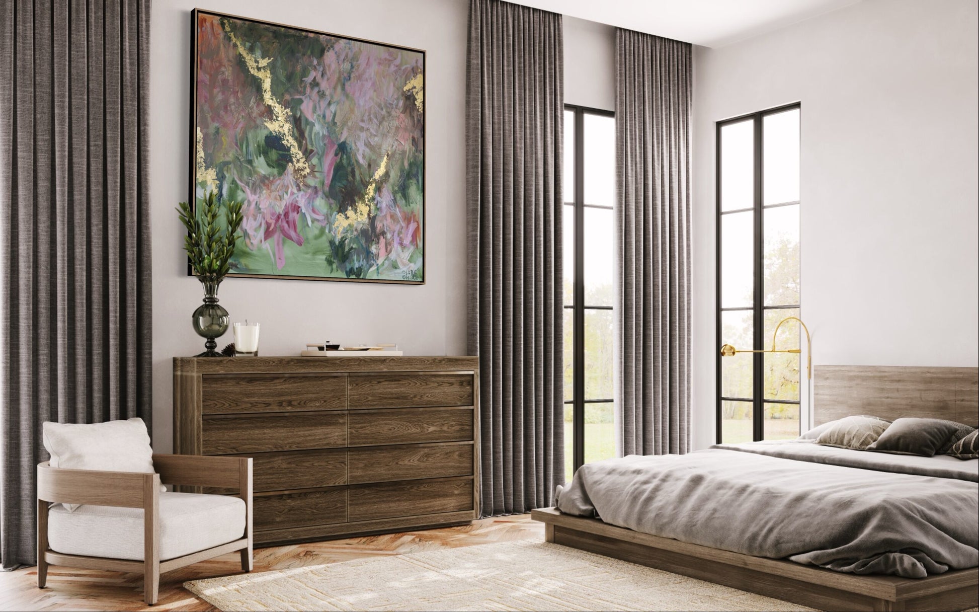 Foxy Lady - Clare O'Hara Australian Contemporary Artist - Art to Make You Smile