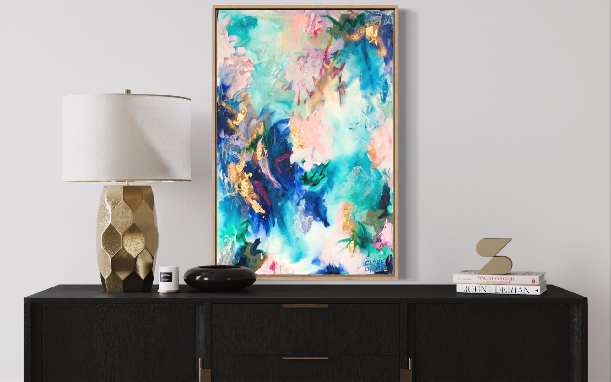 Sneaky Surprise - Clare O'Hara Australian Contemporary Artist - Art to Make You Smile