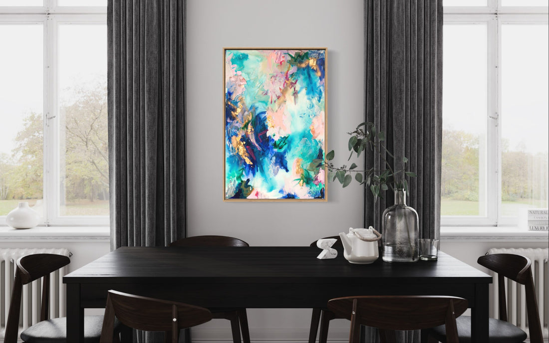 Sneaky Surprise - Clare O'Hara Australian Contemporary Artist - Art to Make You Smile