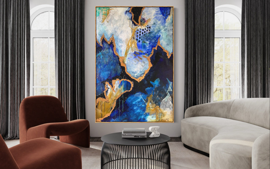 Greased Lightnin - Original -Clare O'Hara Australian Contemporary Artist - Art to Make You Smile