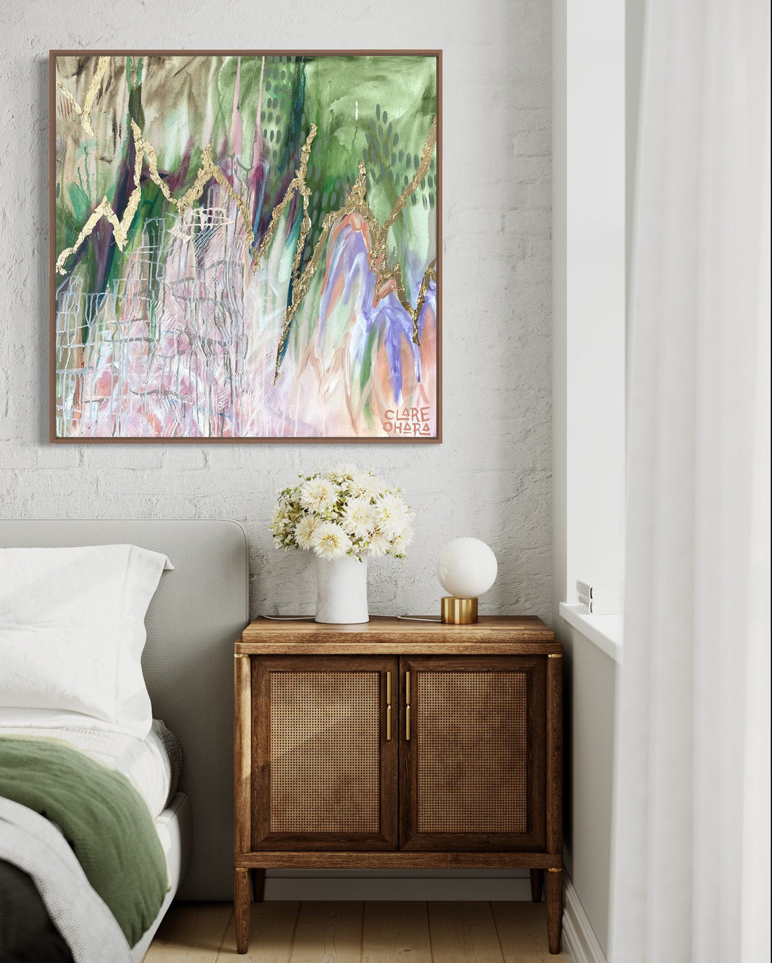 Glide - Original -Clare O'Hara Australian Contemporary Artist - Art to Make You Smile