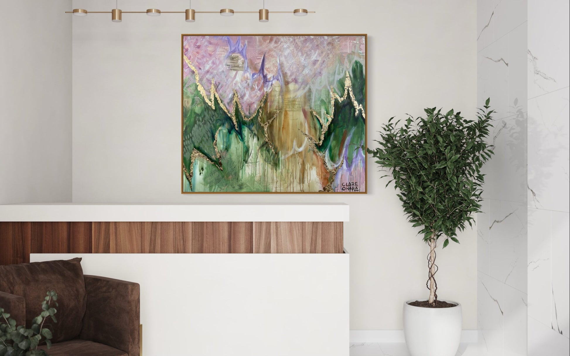 Dusky Mornings - Original -Clare O'Hara Australian Contemporary Artist - Art to Make You Smile