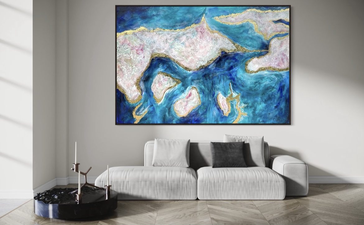 Sand Islands - Art That Makes You Smile- Clare Ohara