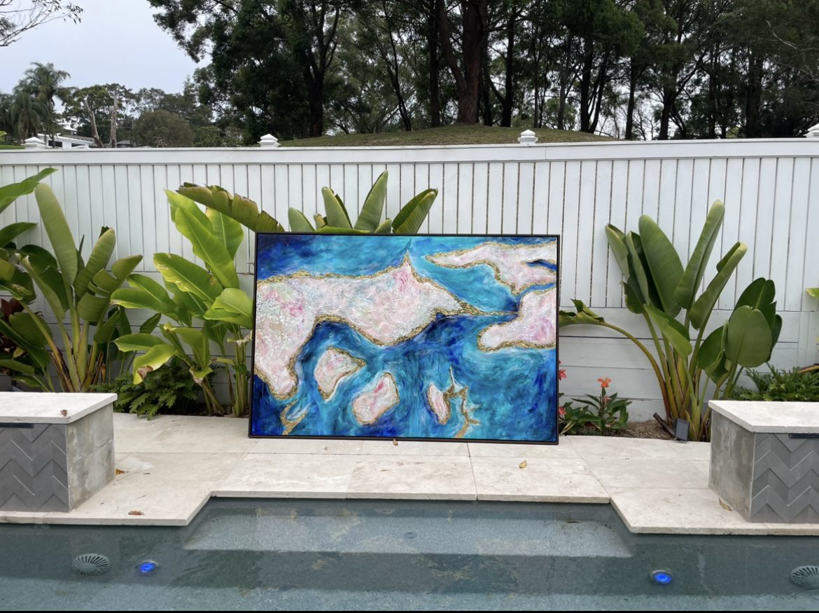 Sand Islands - Art That Makes You Smile- Clare Ohara