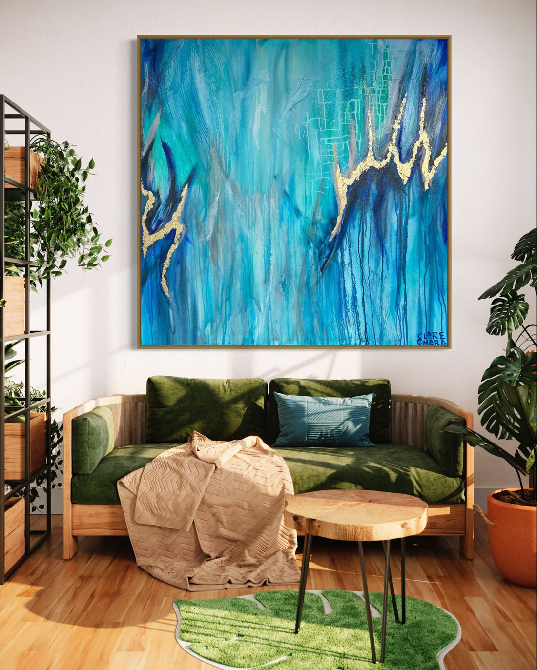 Merewether Magic - Original -Clare O'Hara Australian Contemporary Artist - Art to Make You Smile