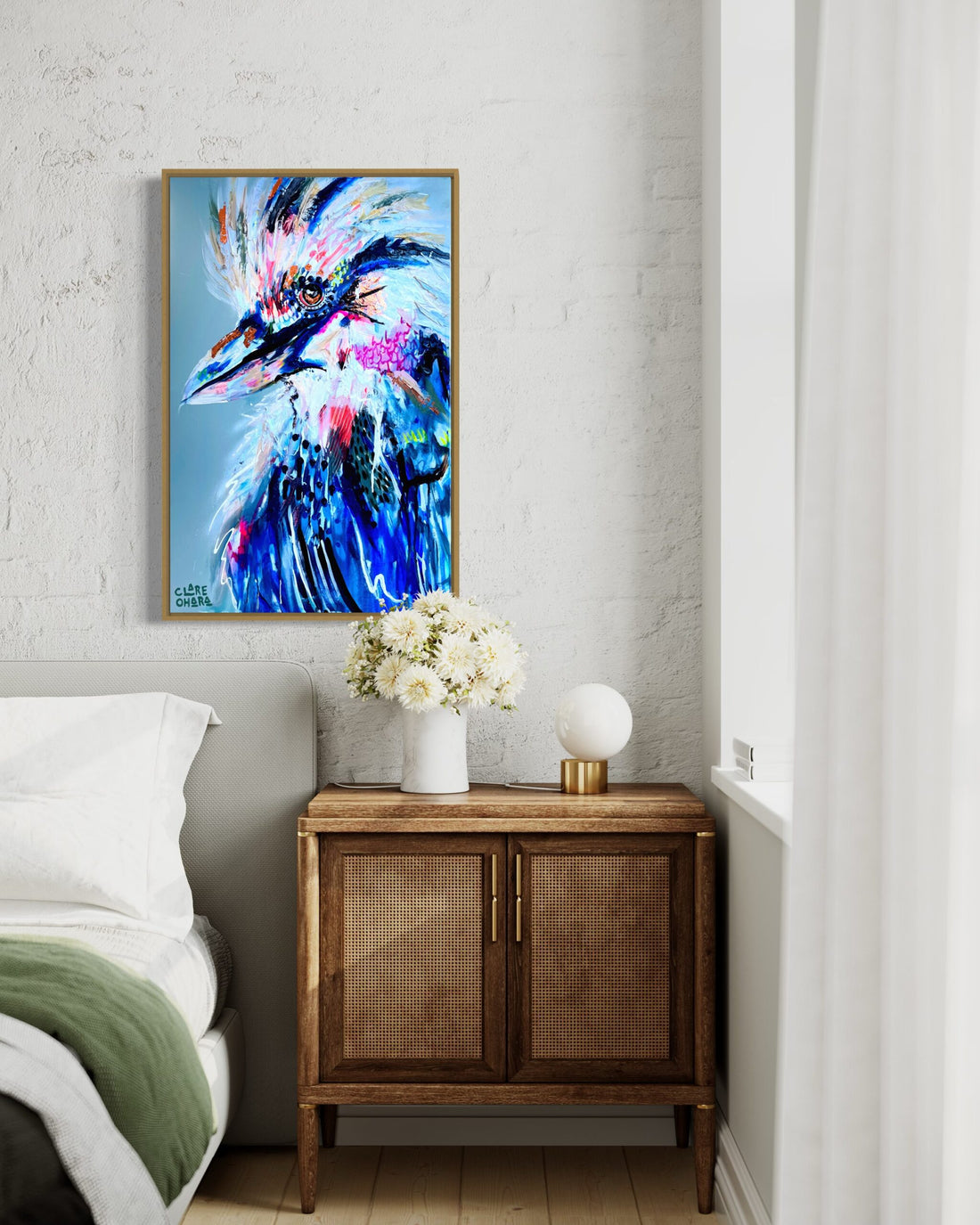 Kip the Kooka- Original -Clare O'Hara Australian Contemporary Artist - Art to Make You Smile