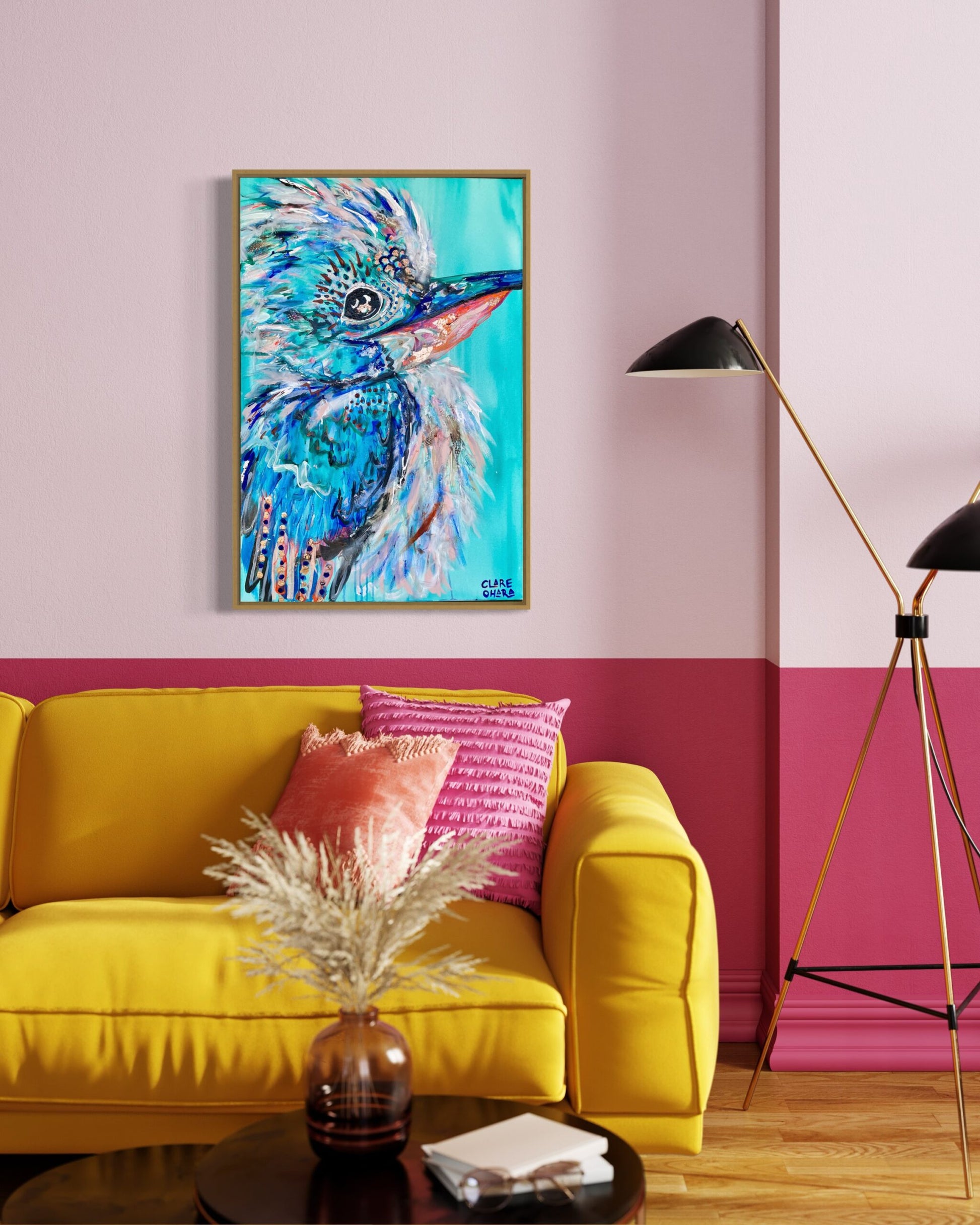 Keith The Kooka -Clare O'Hara Australian Contemporary Artist - Art to Make You Smile