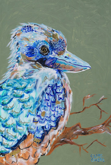 Olive the Kooka - Paper Print