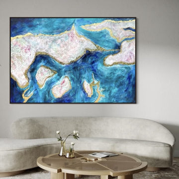 Sand Islands - Art That Makes You Smile- Clare Ohara