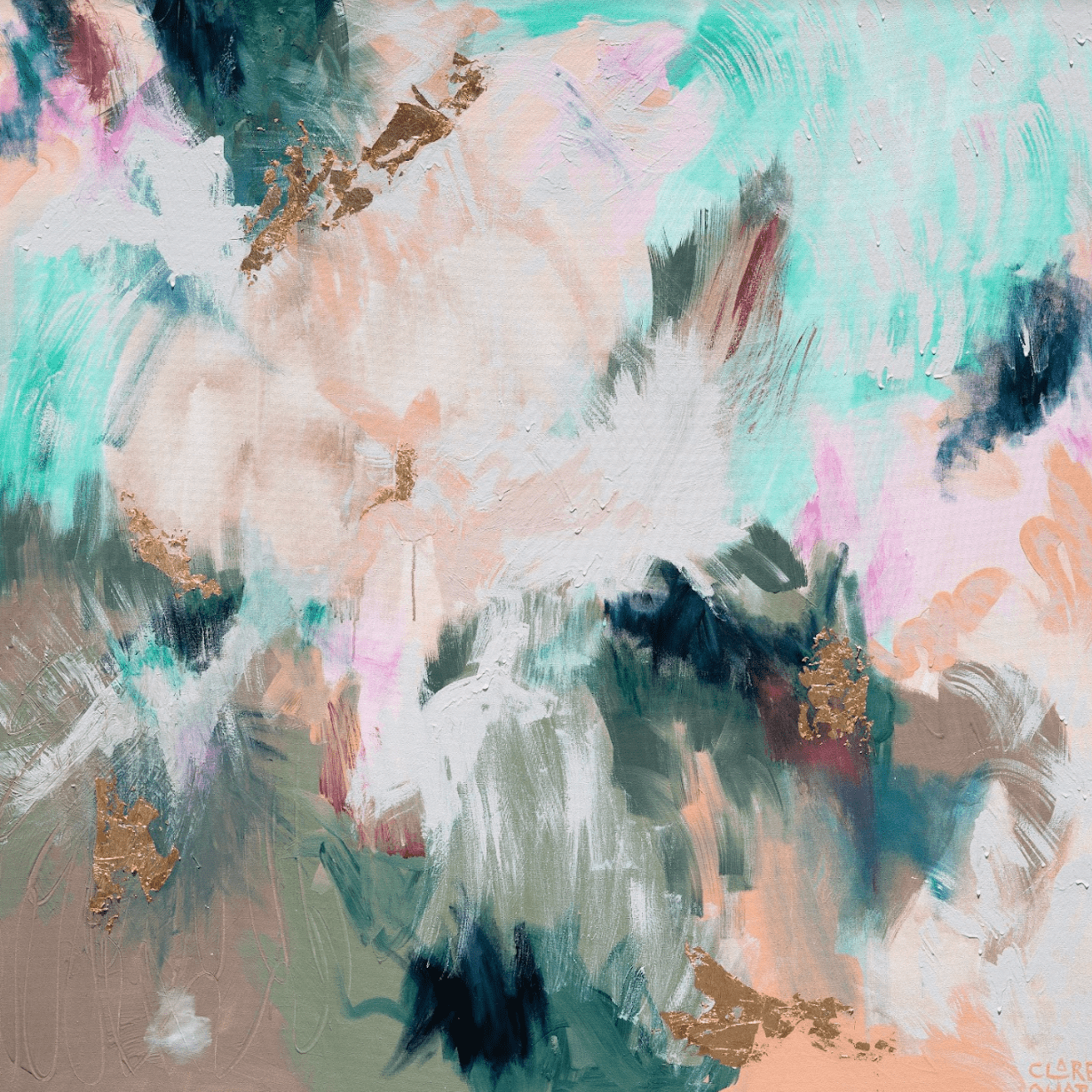 Trust In The Journey - Clare O'Hara Australian Contemporary Artist - Art to Make You Smile