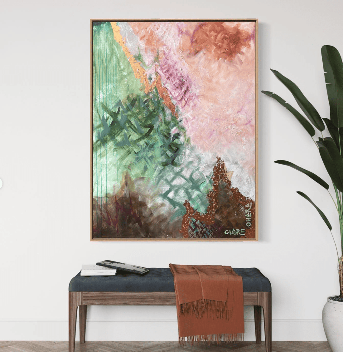 Snakes and Ladders - Clare O'Hara Australian Contemporary Artist - Art to Make You Smile