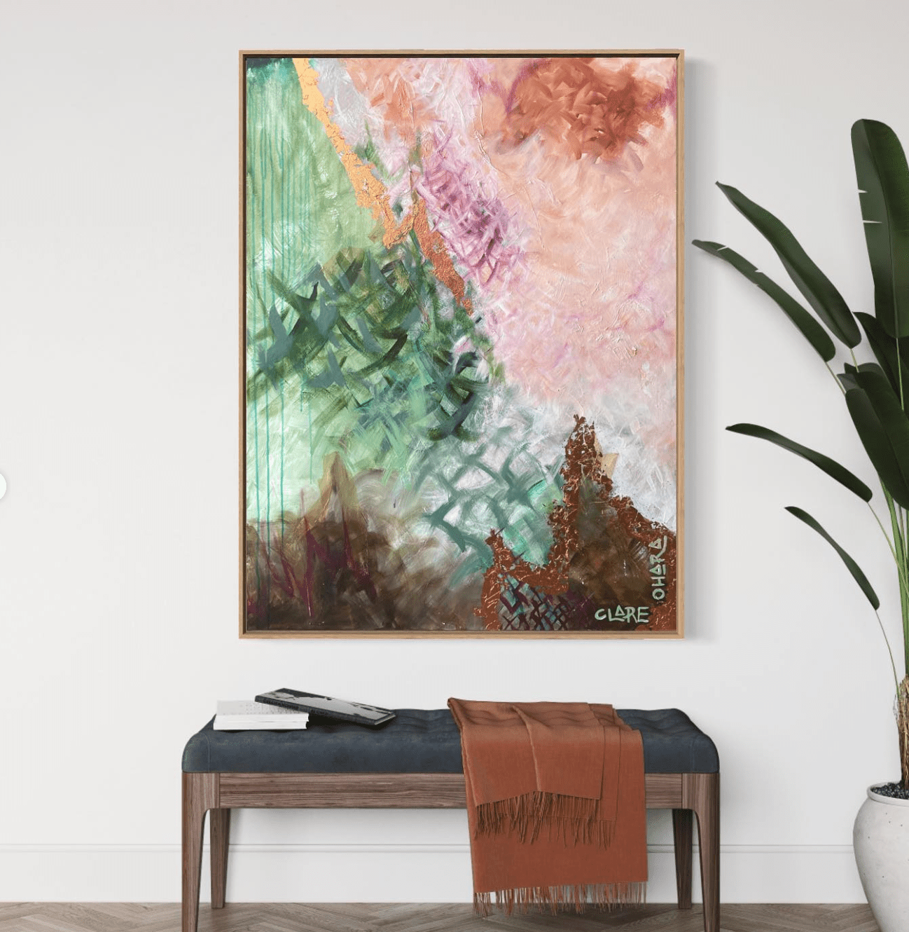 Snakes and Ladders - Clare O'Hara Australian Contemporary Artist - Art to Make You Smile