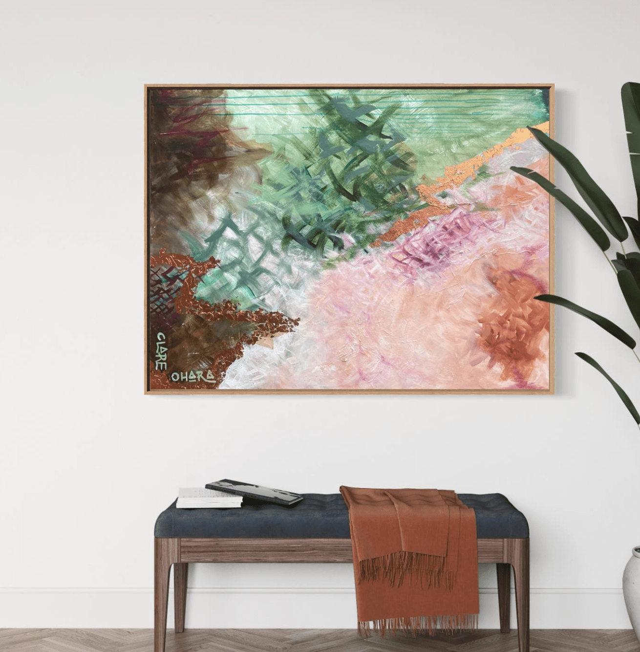 Snakes and Ladders - Clare O'Hara Australian Contemporary Artist - Art to Make You Smile