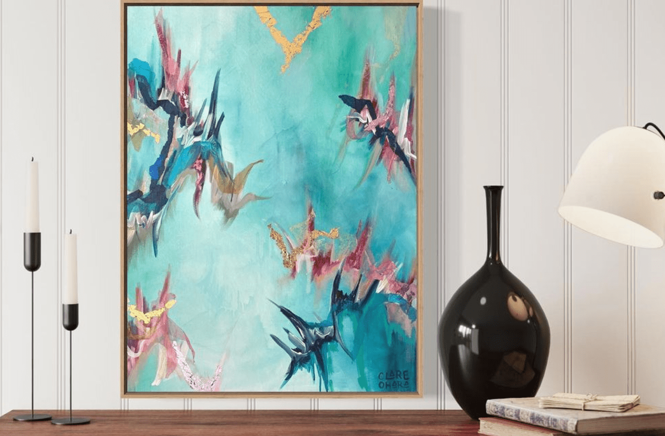 Adriatic Seas - Clare O'Hara Australian Contemporary Artist - Art to Make You Smile