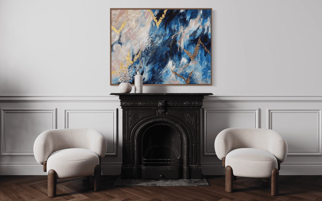 Ripple - Original -Clare O'Hara Australian Contemporary Artist - Art to Make You Smile