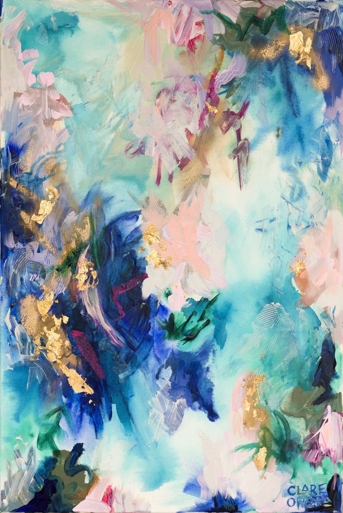 Sneaky Surprise - Clare O'Hara Australian Contemporary Artist - Art to Make You Smile